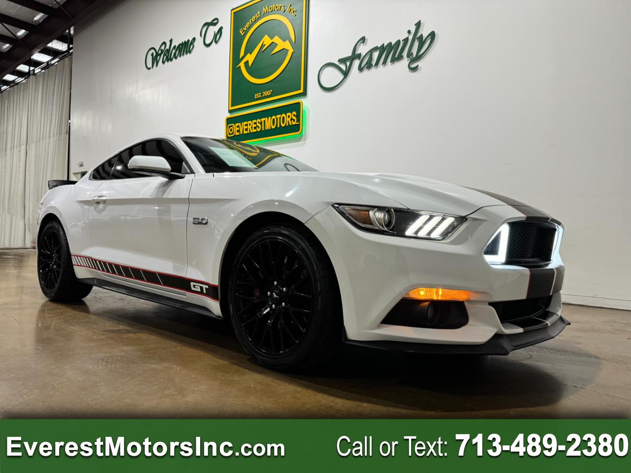2017 Ford Mustang GT COUPE 2DR 5.0L V8 RWD "MANUAL" 1OWNER
